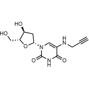 1-((2R,4S,5R)-4-Hydroxy-5-(hydroxymethyl)tetrahydrofuran-2-yl)-5-(prop-2-yn-1-ylamino)pyrimidine-2,4(1H,3H)-dione|CS-1144302