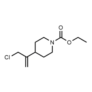 Ethyl 4-(3-chloroprop-1-en-2-yl)piperidine-1-carboxylate|CS-1144305