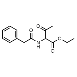 Ethyl 3-oxo-2-(2-phenylacetamido)butanoate|CS-1144348