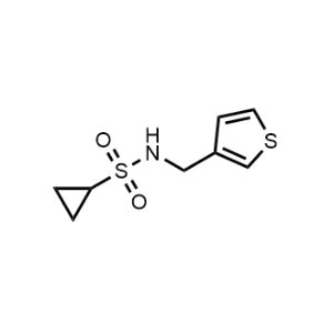N-(Thiophen-3-ylmethyl)cyclopropanesulfonamide|CS-1144391