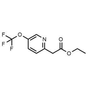 Ethyl 2-(5-(trifluoromethoxy)pyridin-2-yl)acetate|CS-1144395