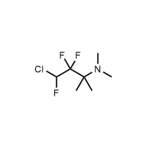 4-Chloro-3,3,4-trifluoro-N,N,2-trimethylbutan-2-amine|CS-1144497