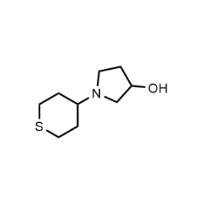 1-(Tetrahydro-2H-thiopyran-4-yl)pyrrolidin-3-ol|CS-1144548