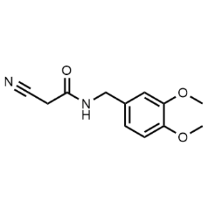 2-Cyano-N-(3,4-dimethoxybenzyl)acetamide|CS-1144594