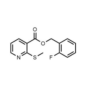 2-Fluorobenzyl 2-(methylthio)nicotinate|CS-1144681