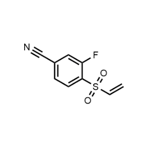 3-Fluoro-4-(vinylsulfonyl)benzonitrile|CS-1144781