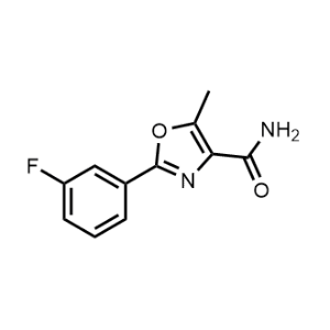 2-(3-Fluorophenyl)-5-methyloxazole-4-carboxamide|CS-1144822