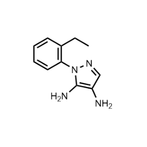 1-(2-Ethylphenyl)-1H-pyrazole-4,5-diamine|CS-1144854