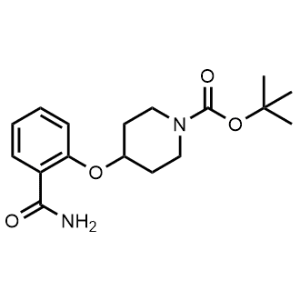 Tert-butyl 4-(2-carbamoylphenoxy)piperidine-1-carboxylate|CS-1144958