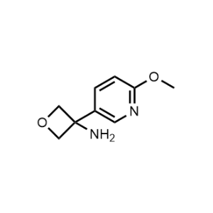 3-(6-Methoxypyridin-3-yl)oxetan-3-amine|CS-1145036