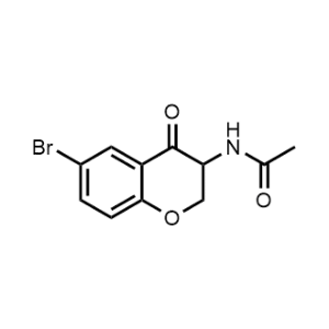 N-(6-Bromo-4-oxochroman-3-yl)acetamide|CS-1145091