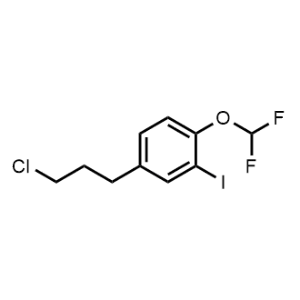 4-(3-Chloropropyl)-1-(difluoromethoxy)-2-iodobenzene|CS-1145101