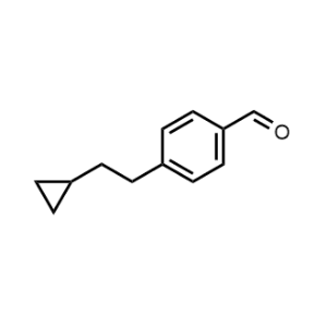 4-(2-Cyclopropylethyl)benzaldehyde|CS-1145145