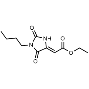 Ethyl 2-(1-butyl-2,5-dioxoimidazolidin-4-ylidene)acetate|CS-1145148