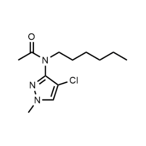 N-(4-Chloro-1-methyl-1H-pyrazol-3-yl)-N-hexylacetamide|CS-1145161