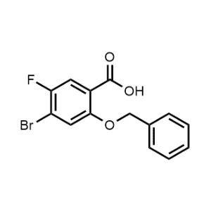 2-(Benzyloxy)-4-bromo-5-fluorobenzoic acid|CS-1145206