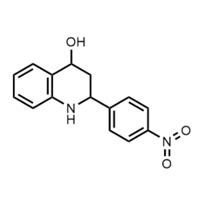 2-(4-Nitrophenyl)-1,2,3,4-tetrahydroquinolin-4-ol|CS-1145284