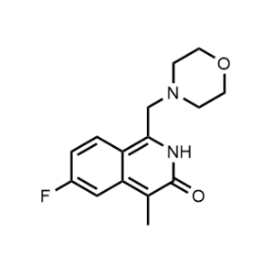 6-Fluoro-4-methyl-1-(morpholinomethyl)isoquinolin-3(2H)-one|CS-1145299