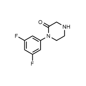 1-(3,5-Difluorophenyl)piperazin-2-one|CS-1145351