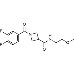 1-(3,4-Difluorobenzoyl)-N-(2-methoxyethyl)azetidine-3-carboxamide|CS-1145382