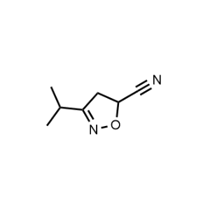 3-Isopropyl-4,5-dihydroisoxazole-5-carbonitrile|CS-1145426