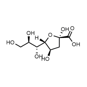 (2R,4R,5R)-2,4-Dihydroxy-5-((1R,2R)-1,2,3-trihydroxypropyl)tetrahydrofuran-2-carboxylic acid|CS-1145428