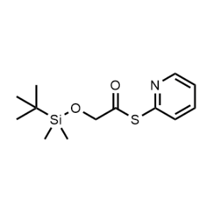S-(Pyridin-2-yl) 2-((tert-butyldimethylsilyl)oxy)ethanethioate|CS-1145490