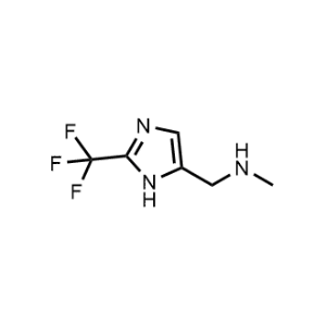 N-Methyl-1-(2-(trifluoromethyl)-1H-imidazol-5-yl)methanamine|CS-1145578