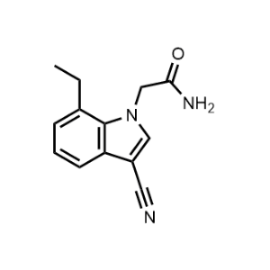 2-(3-Cyano-7-ethyl-1H-indol-1-yl)acetamide|CS-1145596
