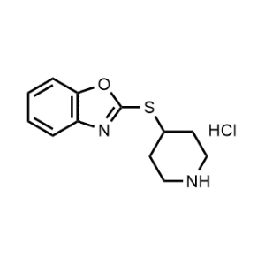 2-(Piperidin-4-ylthio)benzo[d]oxazole hydrochloride|CS-1145670