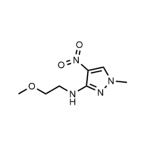 N-(2-Methoxyethyl)-1-methyl-4-nitro-1H-pyrazol-3-amine|CS-1145852