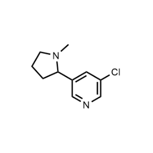 3-Chloro-5-(1-methylpyrrolidin-2-yl)pyridine|CS-1145893
