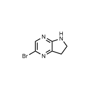 2-Bromo-6,7-dihydro-5H-pyrrolo[2,3-b]pyrazine|CS-1145986
