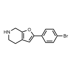 2-(4-Bromophenyl)-4,5,6,7-tetrahydrofuro[2,3-c]pyridine|CS-1146026