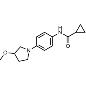 N-(4-(3-Methoxypyrrolidin-1-yl)phenyl)cyclopropanecarboxamide|CS-1146051