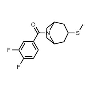 (3,4-Difluorophenyl)(3-(methylthio)-8-azabicyclo[3.2.1]octan-8-yl)methanone|CS-1146112