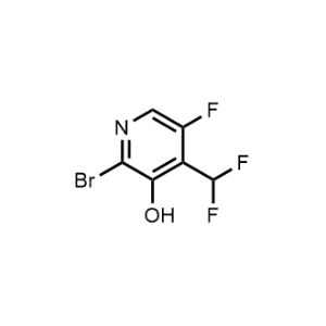 2-Bromo-4-(difluoromethyl)-5-fluoropyridin-3-ol|CS-1146175