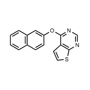 4-(Naphthalen-2-yloxy)thieno[2,3-d]pyrimidine|CS-1146198
