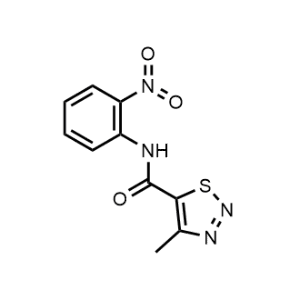 4-Methyl-N-(2-nitrophenyl)-1,2,3-thiadiazole-5-carboxamide|CS-1146345
