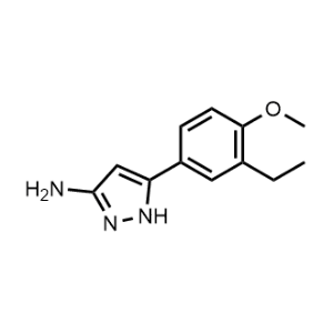 5-(3-Ethyl-4-methoxyphenyl)-1H-pyrazol-3-amine|CS-1146348