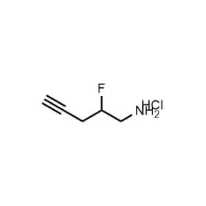 2-Fluoropent-4-yn-1-amine hydrochloride|CS-1146419