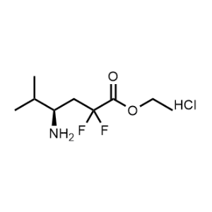 Ethyl (R)-4-amino-2,2-difluoro-5-methylhexanoate hydrochloride|CS-1146420
