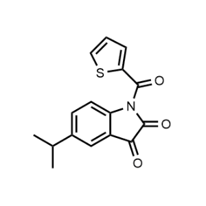 5-Isopropyl-1-(thiophene-2-carbonyl)indoline-2,3-dione|CS-1146446
