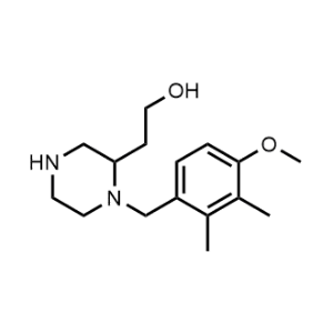 2-(1-(4-Methoxy-2,3-dimethylbenzyl)piperazin-2-yl)ethan-1-ol|CS-1146478