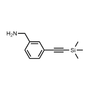 (3-((Trimethylsilyl)ethynyl)phenyl)methanamine|CS-1146510