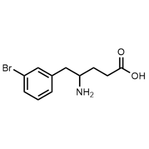4-Amino-5-(3-bromophenyl)pentanoic acid|CS-1146536