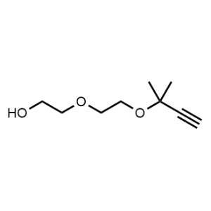 2-(2-((2-Methylbut-3-yn-2-yl)oxy)ethoxy)ethan-1-ol|CS-1146624