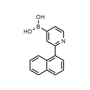 (2-(Naphthalen-1-yl)pyridin-4-yl)boronic acid|CS-1146627