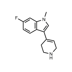 6-Fluoro-1-methyl-3-(1,2,3,6-tetrahydropyridin-4-yl)-1H-indole|CS-1146634