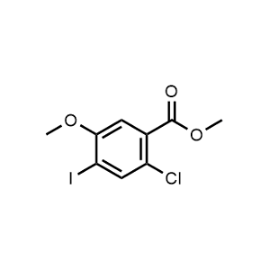 Methyl 2-chloro-4-iodo-5-methoxybenzoate|CS-1146648